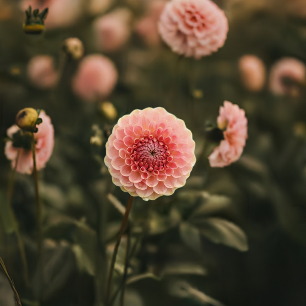 Dahlia 20th Ave Softer Peach Tubers Canada | re.Planted