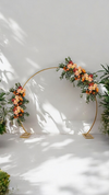Gold Metal Round Arch Rental
