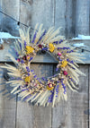 North American Natives 24" Dried Flower Wreath