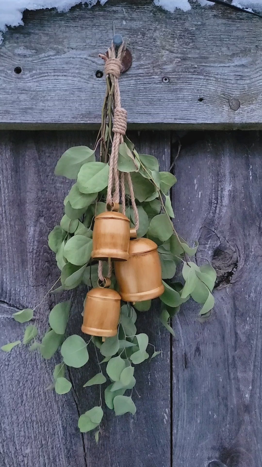 Festive Dried Eucalptus Bells
