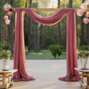 Sheer Chiffon Draping Fabric Rental